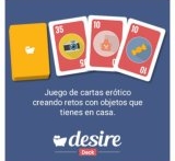 Juego de cartas Desire